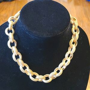 Tasha Goldtone necklace